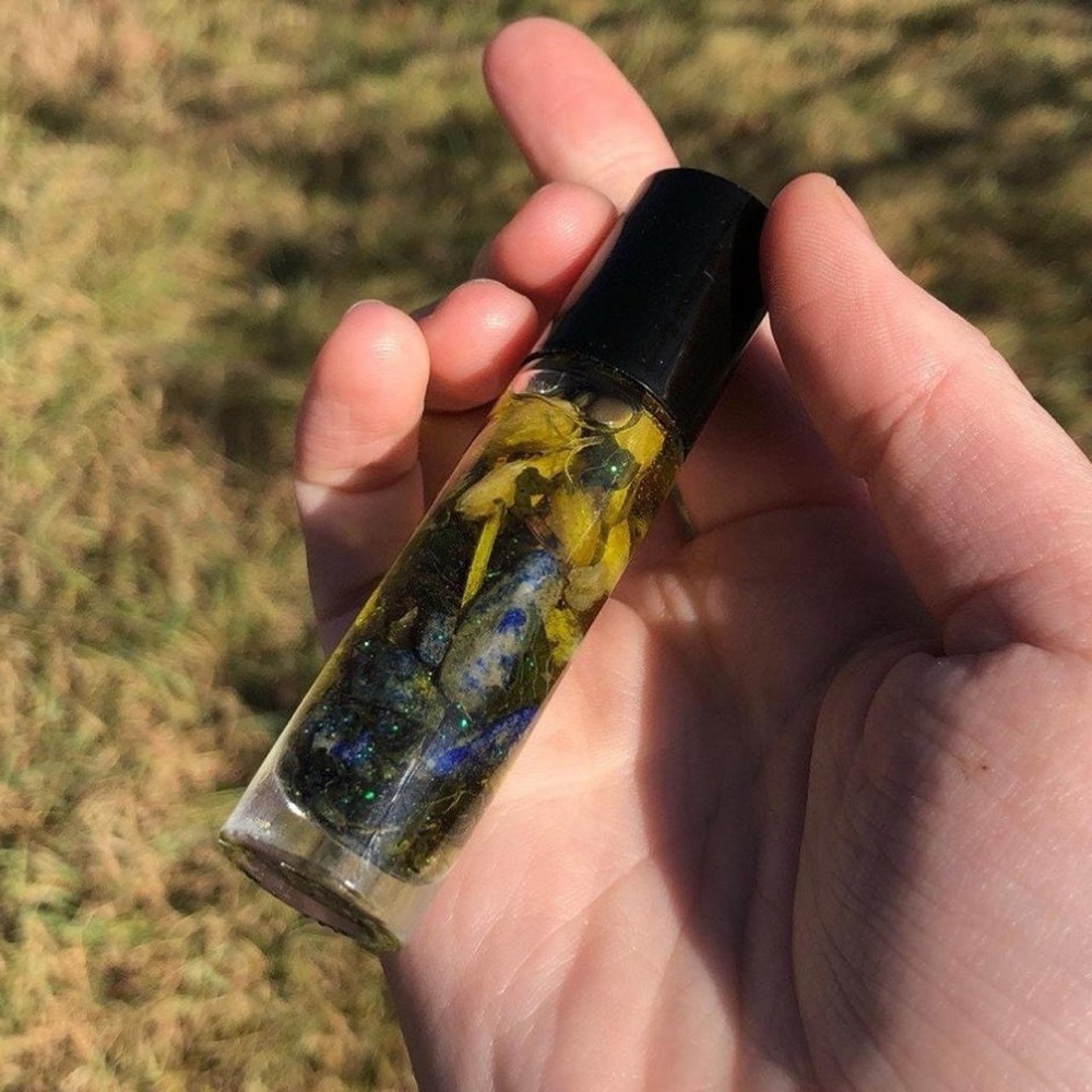 Jasmine Lapis Gemstone Roller Bottle